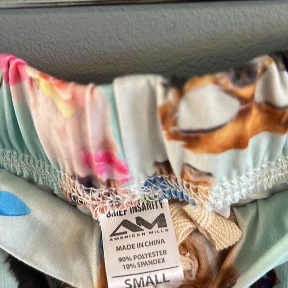 Women’s S “Brief Insanity” Soft Cozy Velvety New Sleep pants PJ’s￼ Dog Lovers - Picture 11 of 15